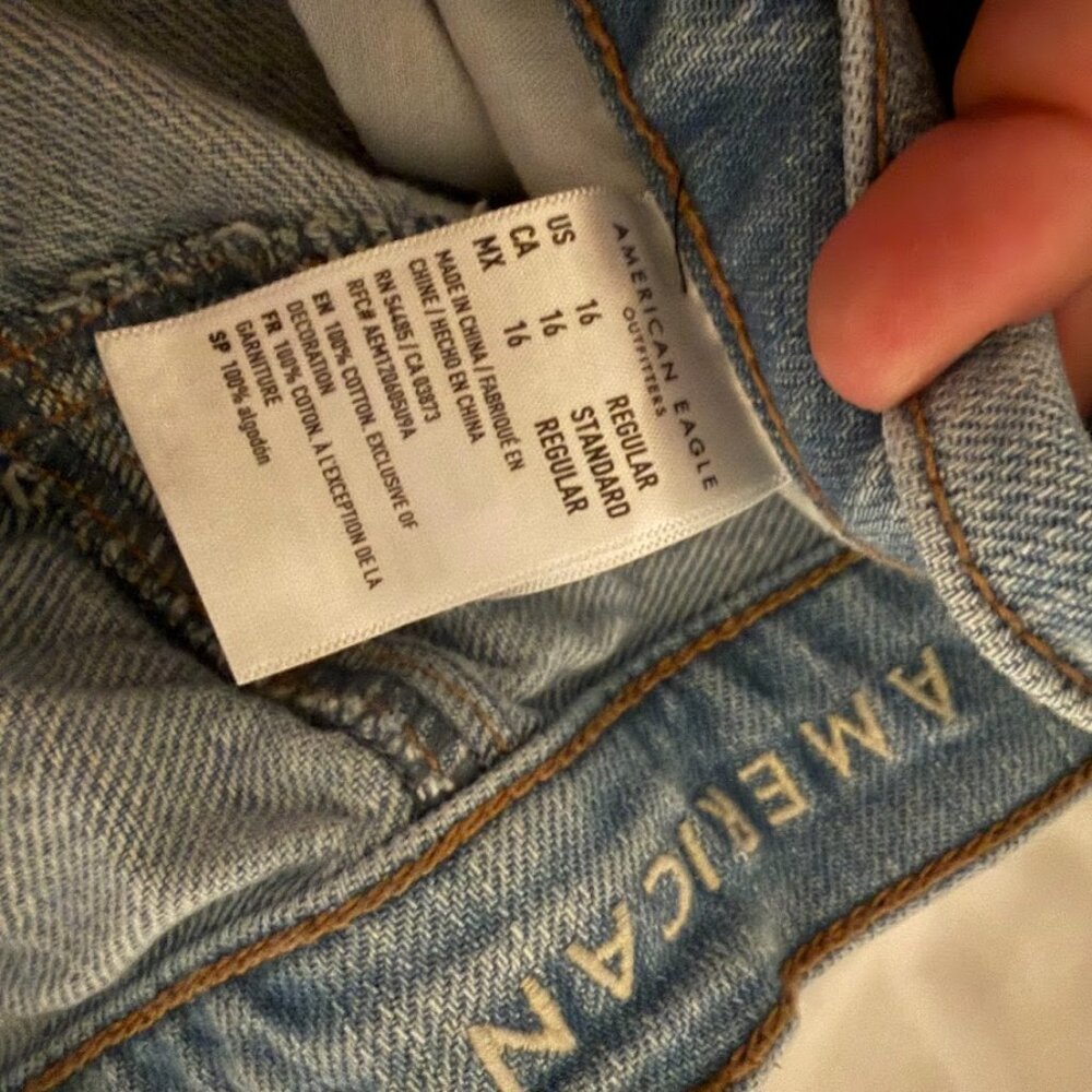 American Eagle Outfitters Straight Leg Jeans - Picture 2 of 2